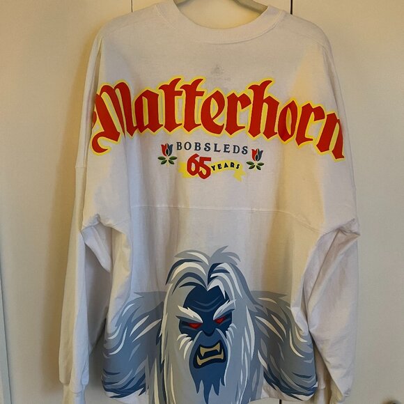 Disney Tops - Disneyland Matterhorn 65th Anniversary Club 33 Spirit Jersey — Size L